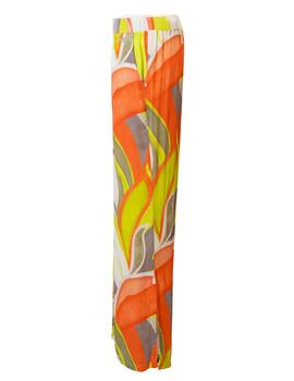 Pantalón 053 VESTAL Estampado naranja