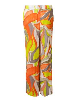 Pantalón 053 VESTAL Estampado naranja