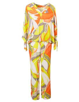 Blusa 109 VESTAL Estampado naranja