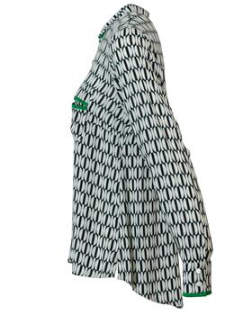 Camisa 107 ESCACS Blanco/Negro
