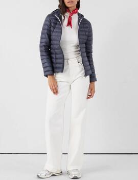 Parka CLOE Azul ala de mosca