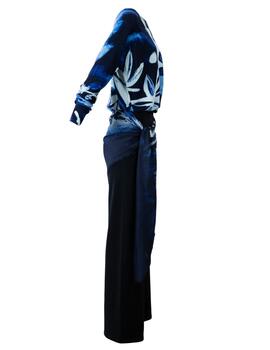 Foulard FITZ Estampado azul