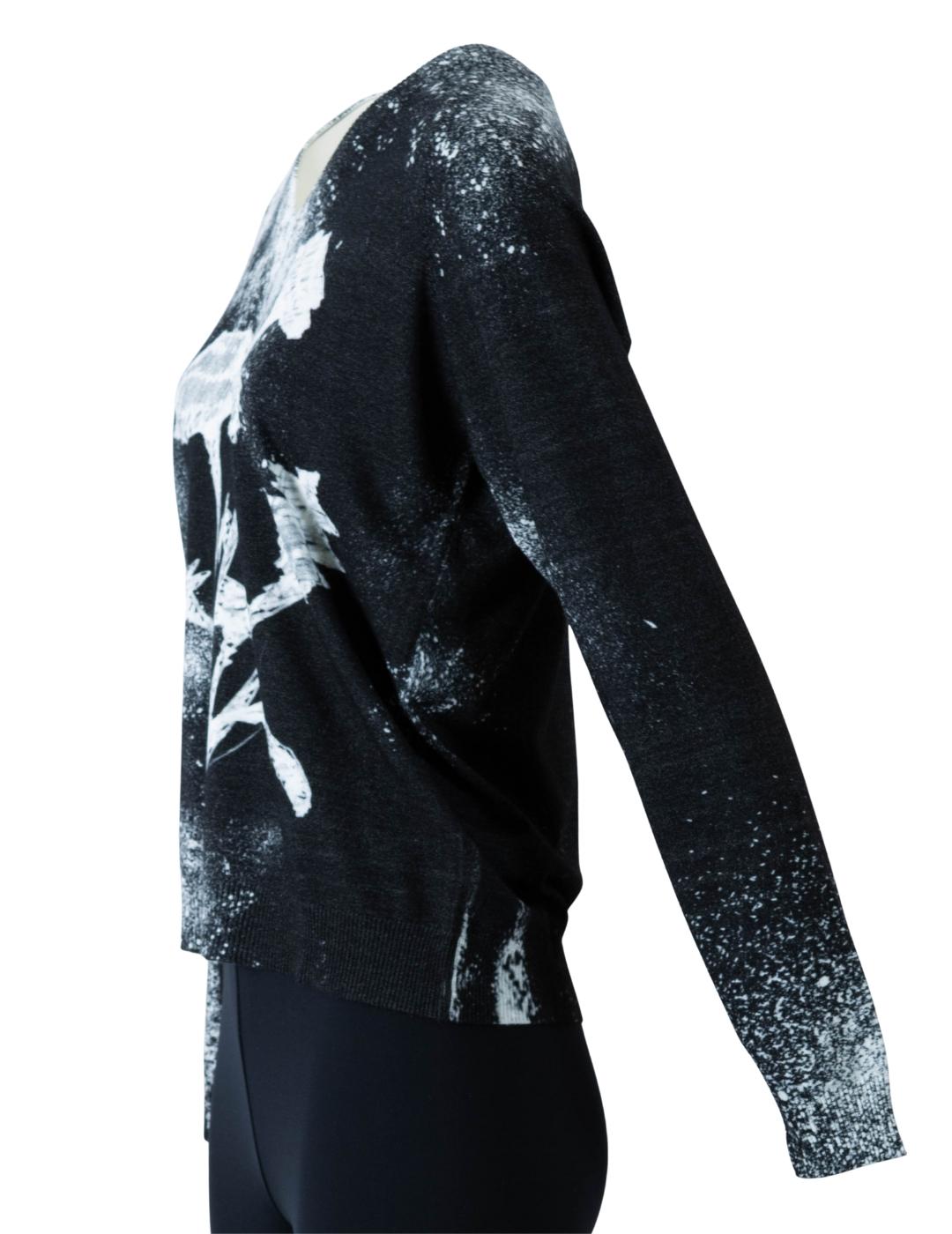 Jersey AMUSE Estampado Negro