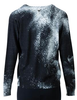 Jersey AMUSE Estampado Negro