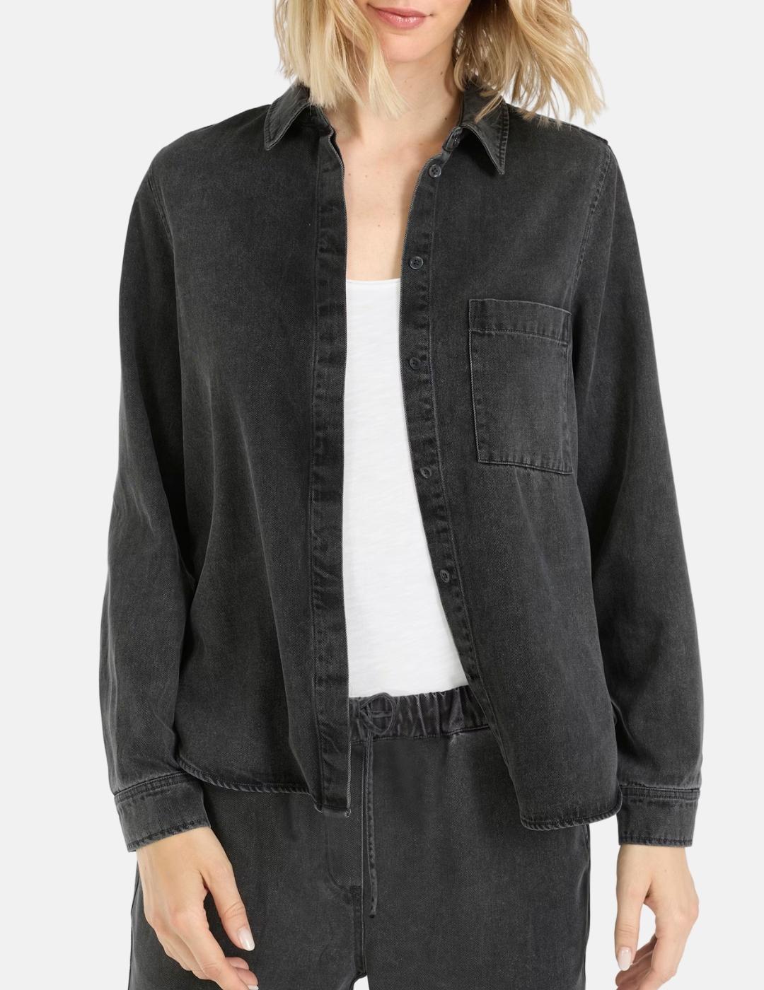 Camisa 811 24 468 Tejano Negro