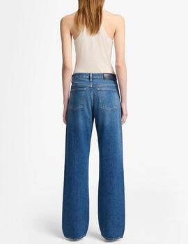 Pantalón TESS TROUSER Tejano azul oscuro