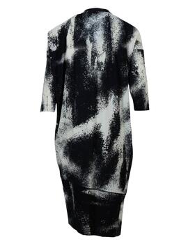 Vestido PRELUDE Estampado Negro