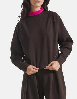Sudadera D32010 Marrón