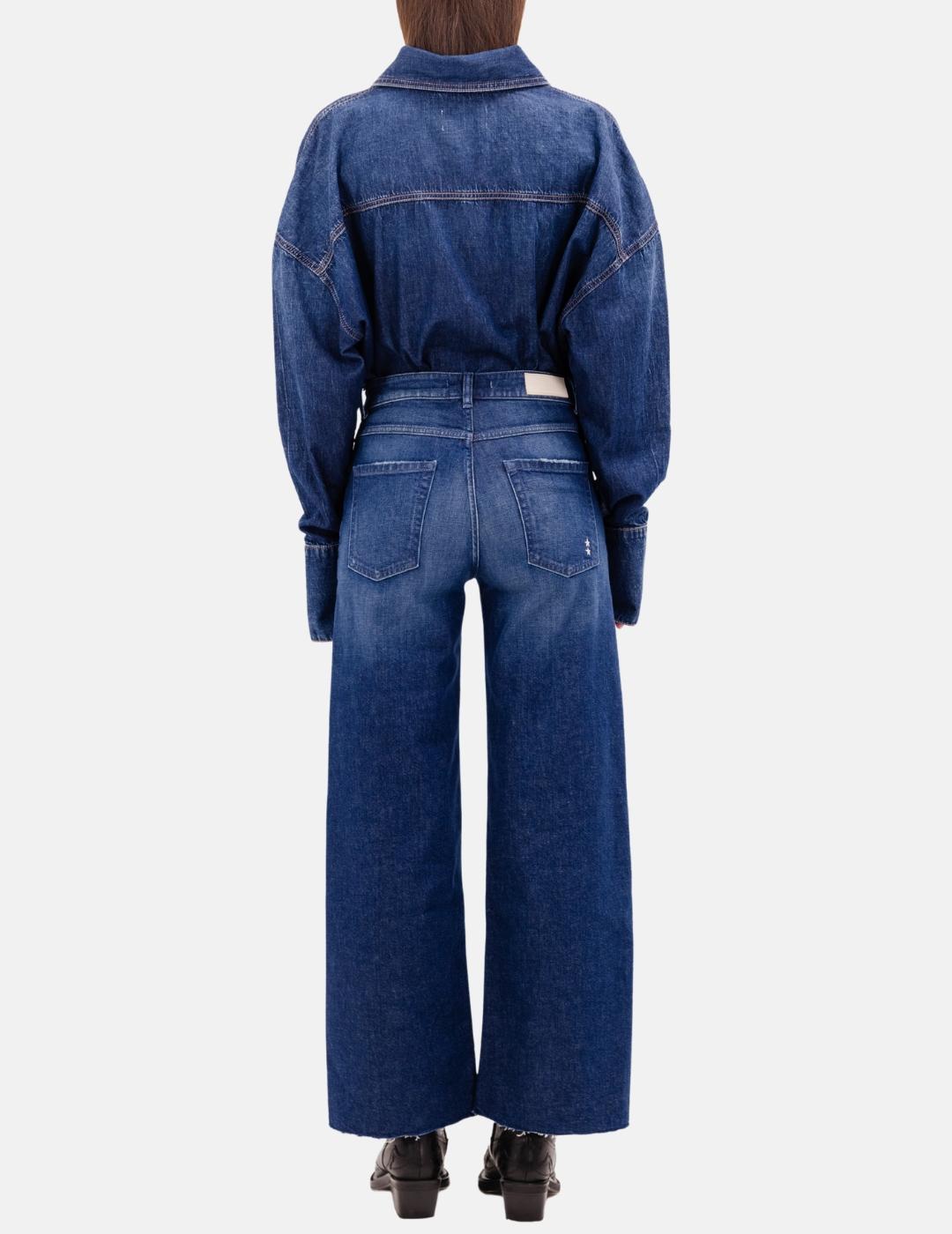 Pantalón ANGIE Vaquero oscuro