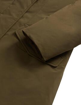 Parka CFWWOU0878FRUT3128 Verde oscuro