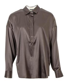 Blusa YP4 W6V Marrón