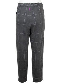 Pantalón D32388 Gris cuadros