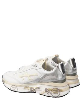 Deportivos MOERUND 7798 Blanco/Plata