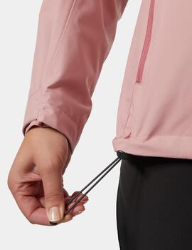 Parka W CREW HOODED MID Rosa