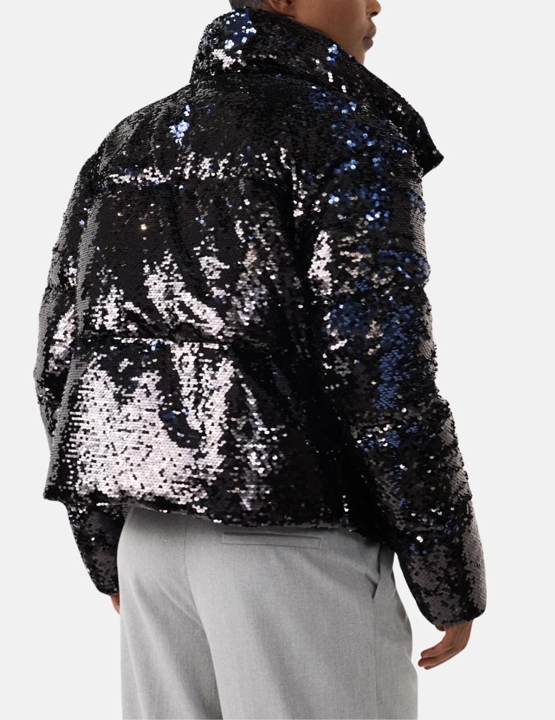 Parka ISADORA Negro/Marino