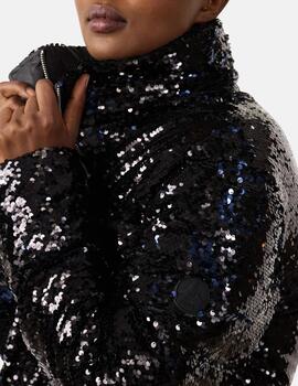 Parka ISADORA Negro/Marino