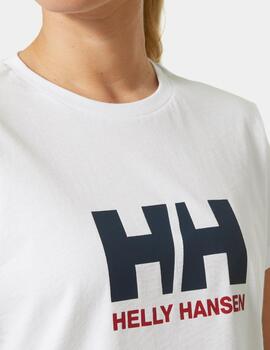 Camiseta W HH LOGO T-SHIRT Blanco