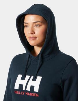 Sudadera W HH LOGO HOODIE Navy