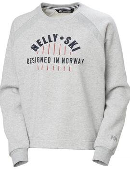 Sudadera W BLISS SWEATSHIR Gris