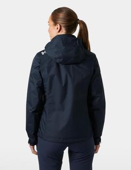 Parka W CREW HOODED PIL Navy