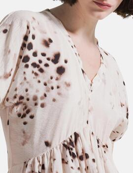 Vestido D42619_57703 Marrón