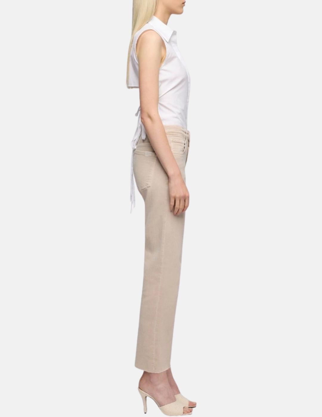 Pantalón CALIE STRAIGHT ANKLE -3C7 Camel