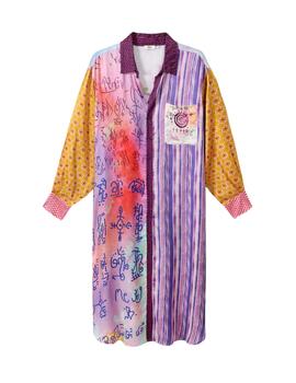 Vestido camisero 126L70896 - 732 Lila