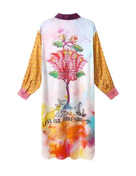 Vestido camisero 126L70896 - 732 Lila