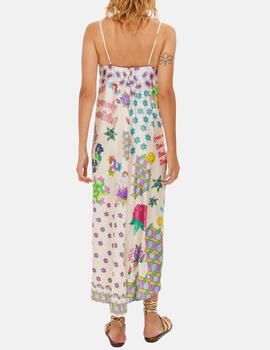 Vestido 126L70895 - 640 Estampado crema